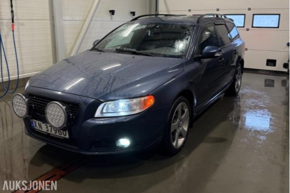 2009 Volvo V70 2.0 136hk cruisekontroll delskinn hengerfeste s+v dekk eu ok 05.2027 