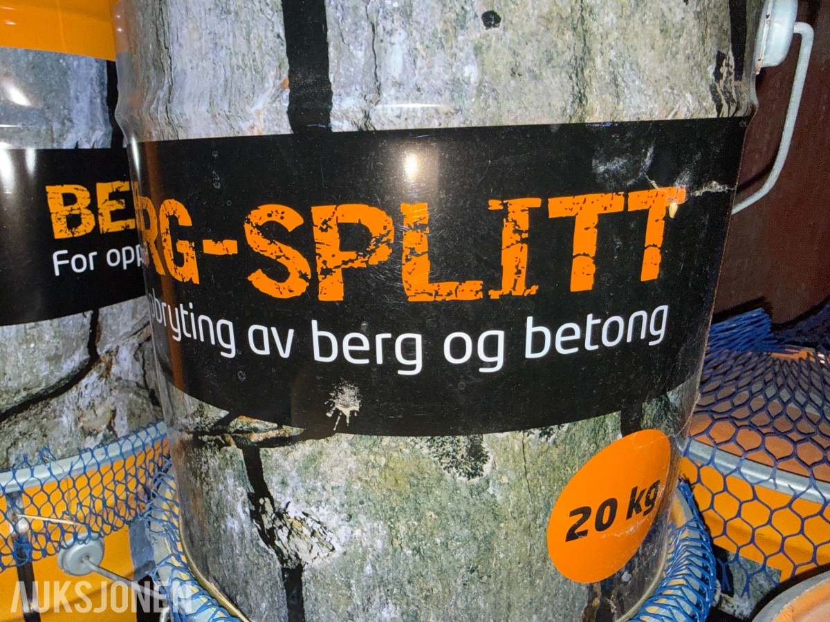Bergsplitt-1 Pall 20Kg pr Spann