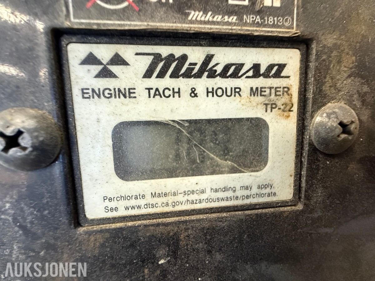 Mikasa MVH-158 Vibroplate med revers - 190T