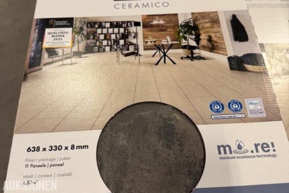 2025 LOGOCLIC CERAMICO Laminat - 2,32 m2 total 39 pakker
