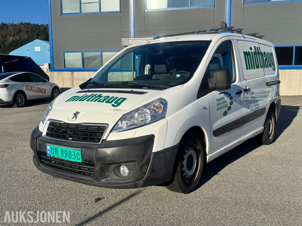 2013 Peugeot EXPERT 2.0 D 163HK 3 SETER HENGERFESTE SKYVEDØRER
