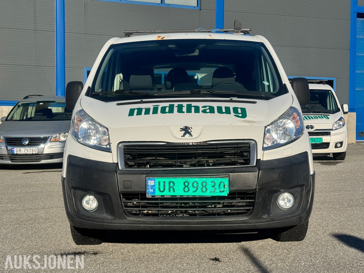 2013 Peugeot EXPERT 2.0 D 163HK 3 SETER HENGERFESTE SKYVEDØRER