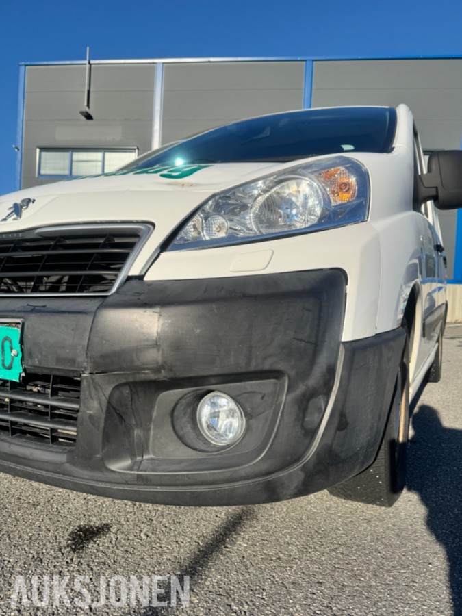 2013 Peugeot EXPERT 2.0 D 163HK 3 SETER HENGERFESTE SKYVEDØRER