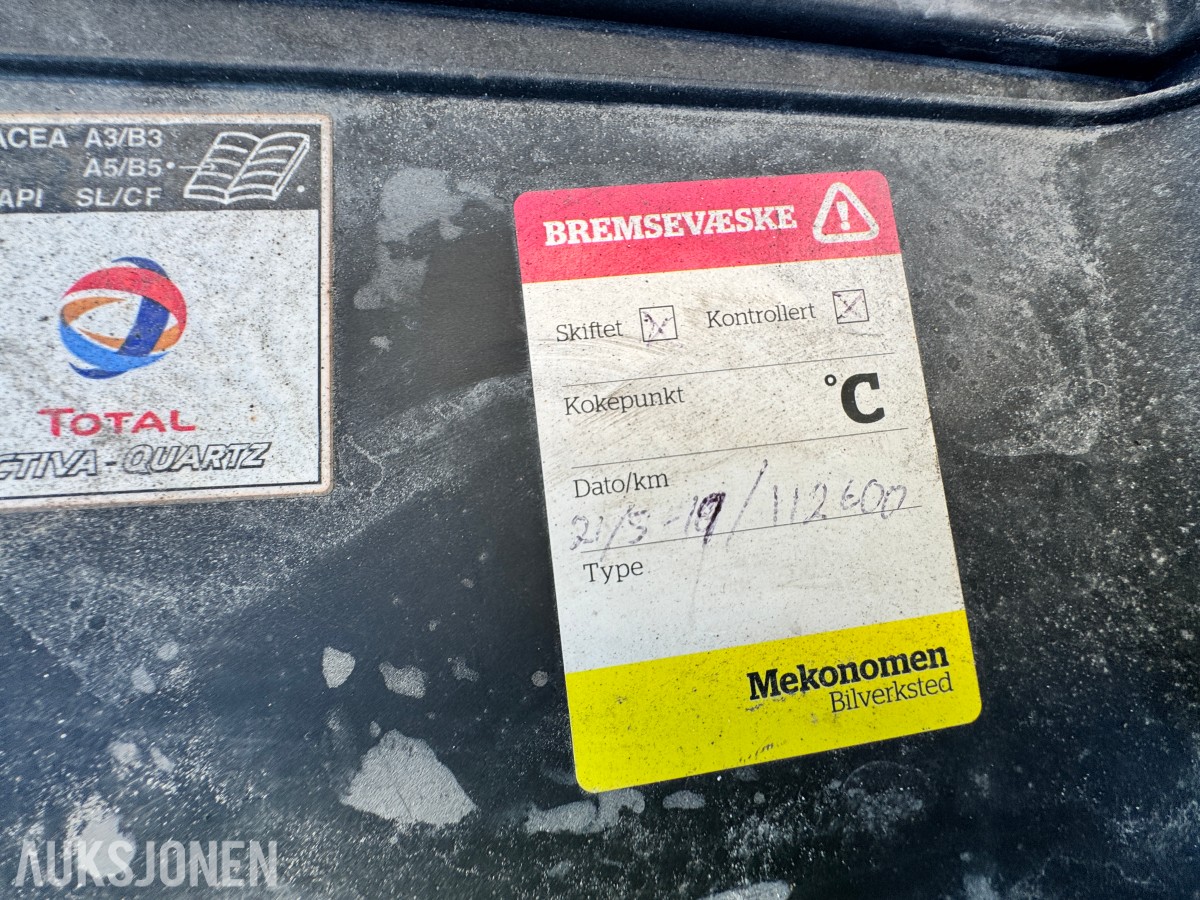 2013 Peugeot EXPERT 2.0 D 163HK 3 SETER HENGERFESTE SKYVEDØRER