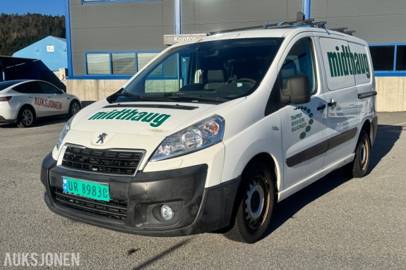 2013 Peugeot EXPERT 2.0 D 163HK 3 SETER HENGERFESTE SKYVEDØRER