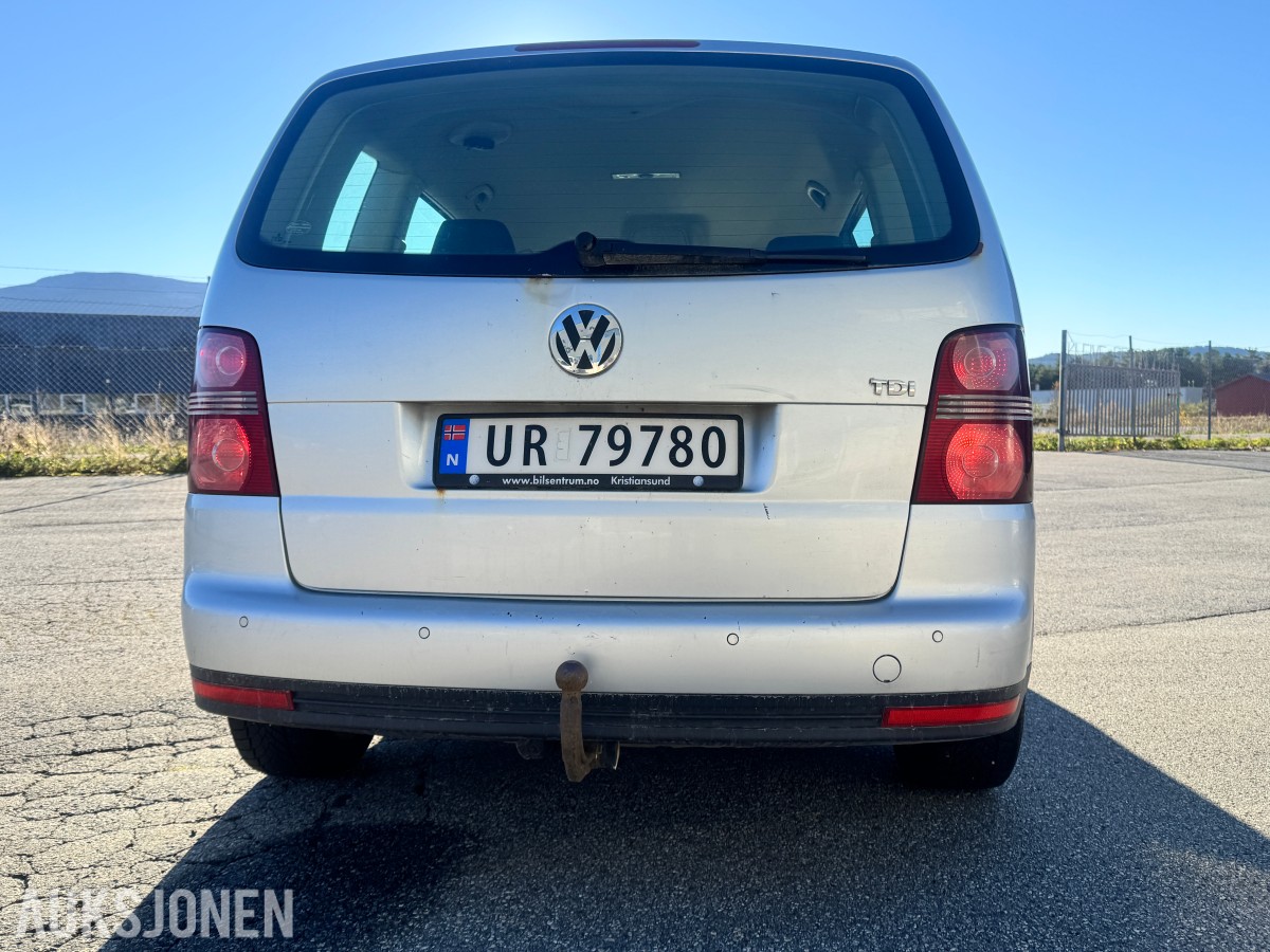 2009 Volkswagen TOURAN 1.9 D 105HK HENGERFESTE CRUISE CLIMA