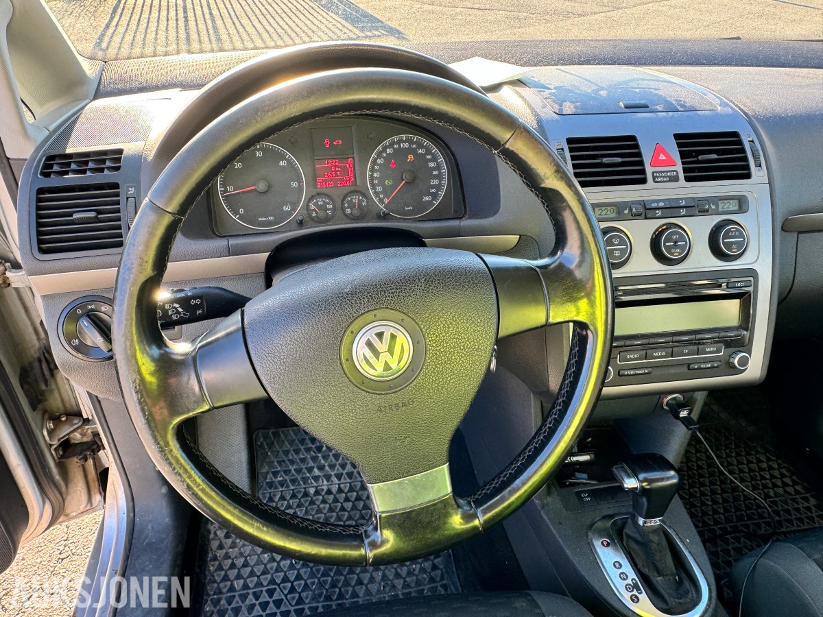 2009 Volkswagen TOURAN 1.9 D 105HK HENGERFESTE CRUISE CLIMA