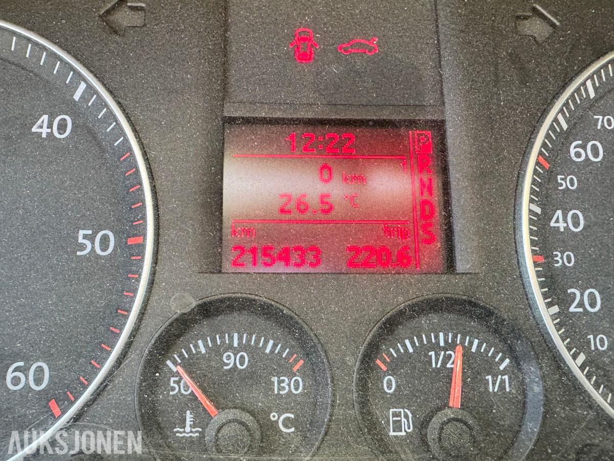 2009 Volkswagen TOURAN 1.9 D 105HK HENGERFESTE CRUISE CLIMA