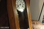 Klassisk Junghans regulator / veggur i eik wienerregulator
