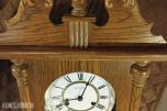Klassisk Junghans regulator / veggur i eik wienerregulator