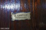 Flott antikk Westerstrand veggur / pendelur Art deco
