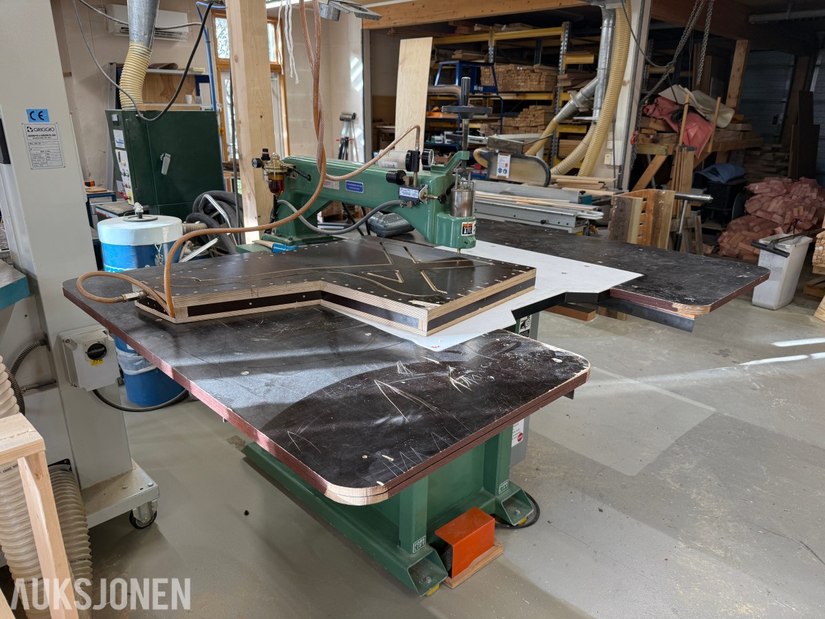1993 C.R. Onsrud 36210 Inverted Router / Industriell invertert pinnefres