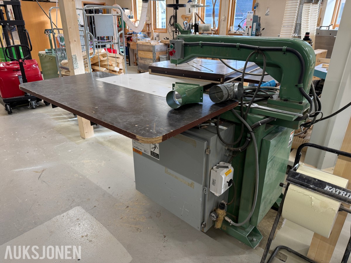 1993 C.R. Onsrud 36210 Inverted Router / Industriell invertert pinnefres
