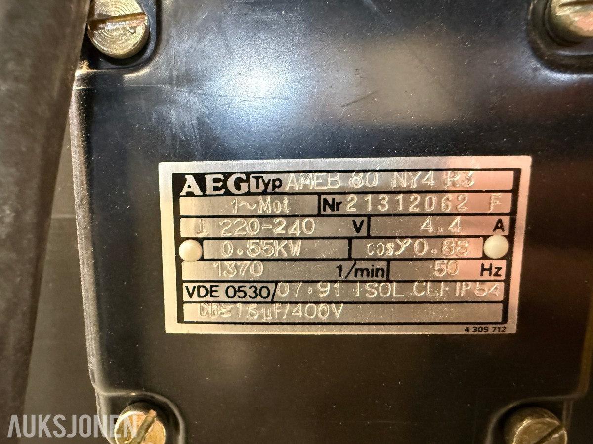 1993 C.R. Onsrud 36210 Inverted Router / Industriell invertert pinnefres