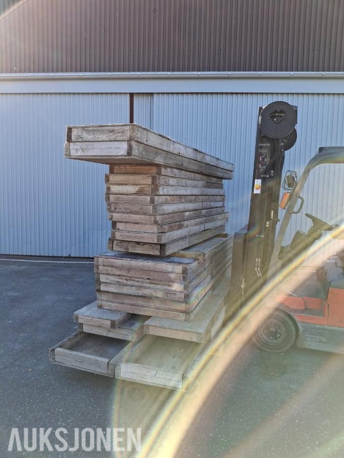 23 stk forskalingsbokser i tre -- flere størrelser
