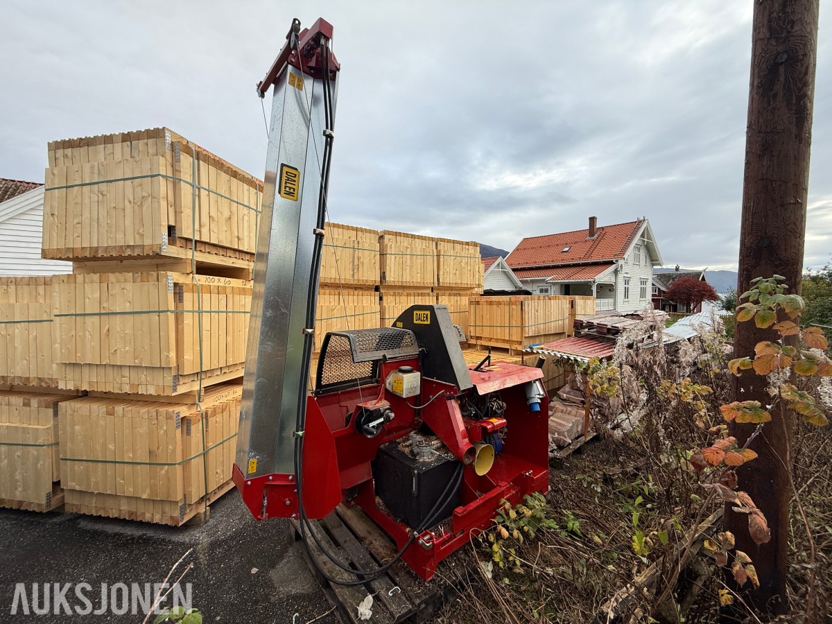 2007 Dalen 2054-KHS vedmaskin - transportband - trefasemotor BEVI