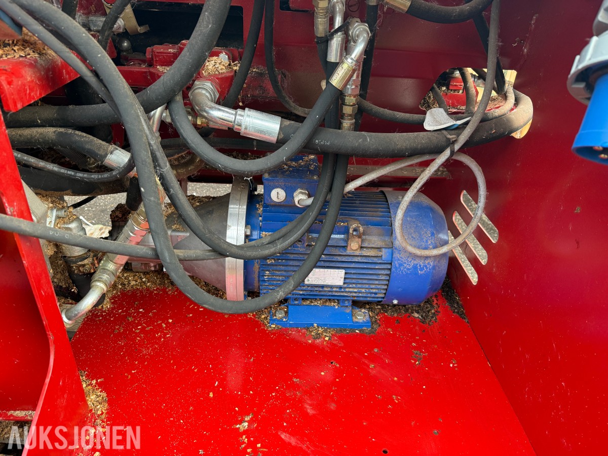 2007 Dalen 2054-KHS vedmaskin - transportband - trefasemotor BEVI