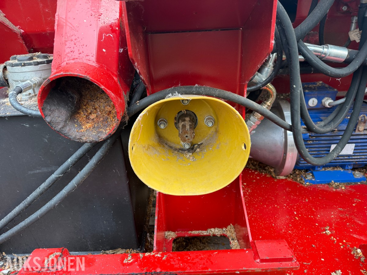 2007 Dalen 2054-KHS vedmaskin - transportband - trefasemotor BEVI