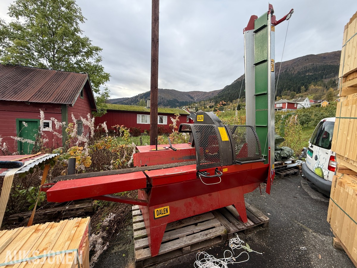 2007 Dalen 2054-KHS vedmaskin - transportband - trefasemotor BEVI