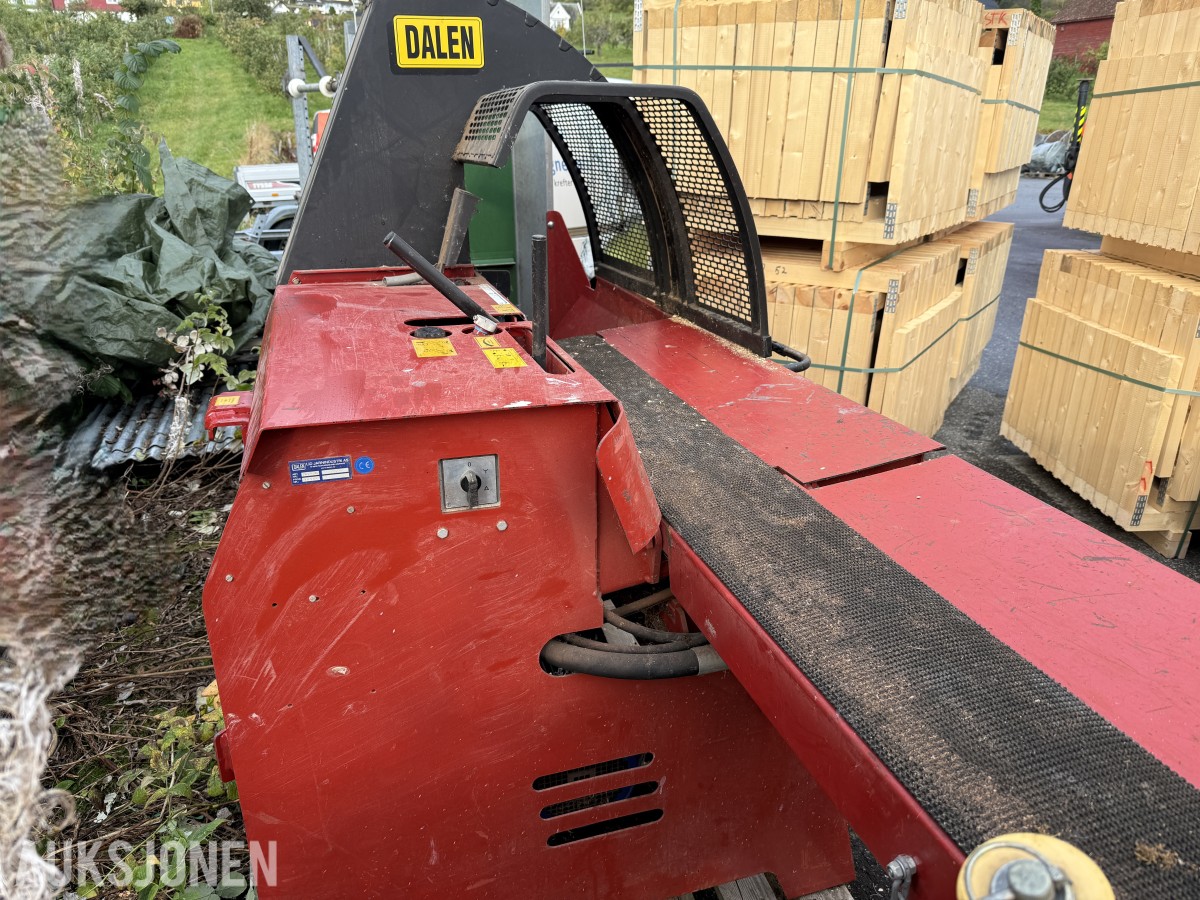 2007 Dalen 2054-KHS vedmaskin - transportband - trefasemotor BEVI