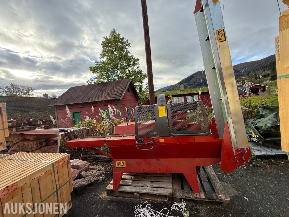 2007 Dalen 2054-KHS vedmaskin - transportband - trefasemotor BEVI