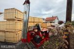 2007 Dalen 2054-KHS vedmaskin - transportband - trefasemotor BEVI