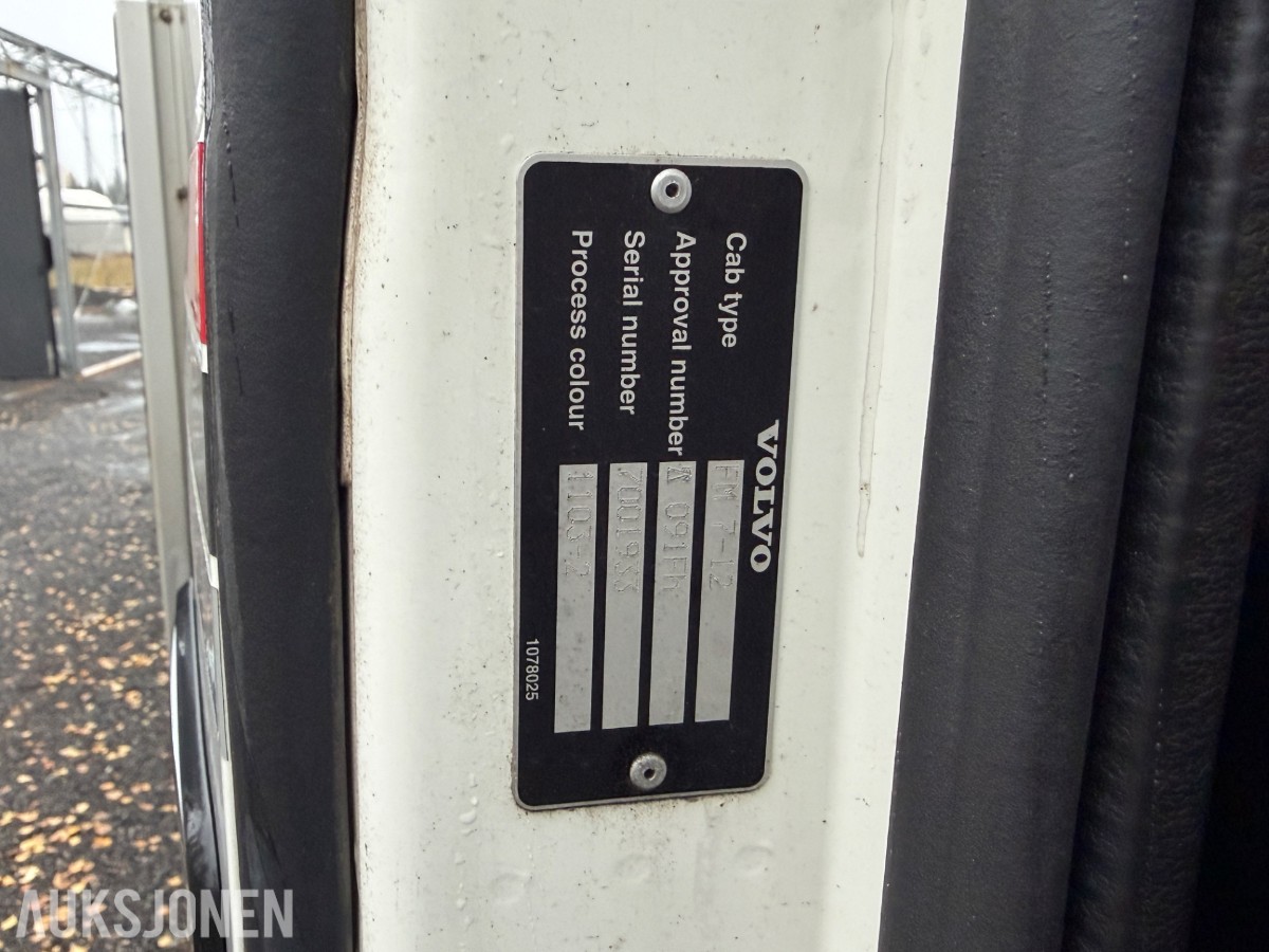 1999 Volvo FM7 4X2 Planbil, EUOK2027, 320567KM