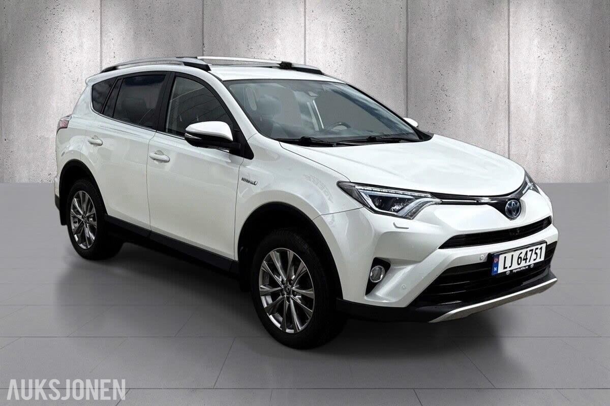 2016 TOYOTA RAV4 2.5 HYBRID 197HK 4WD AUTOMAT, RYGGEKAMERA, CRUISEKONTROLL