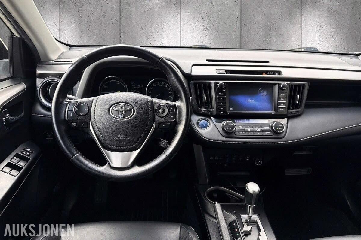 2016 TOYOTA RAV4 2.5 HYBRID 197HK 4WD AUTOMAT, RYGGEKAMERA, CRUISEKONTROLL