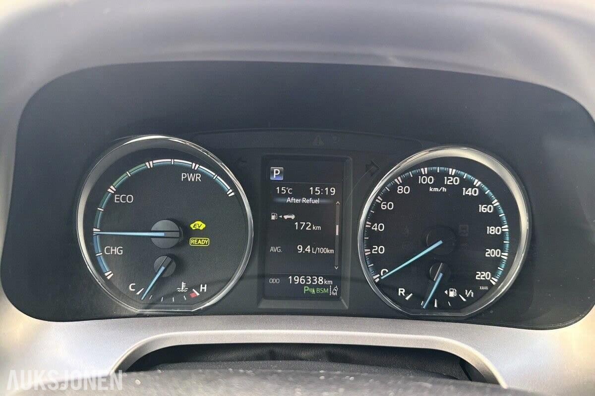 2016 TOYOTA RAV4 2.5 HYBRID 197HK 4WD AUTOMAT, RYGGEKAMERA, CRUISEKONTROLL