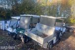 Flere Melex golfbiler/arbeidsvogner – selges samlet som reparasjonsobjekter