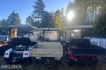 Flere Melex golfbiler/arbeidsvogner – selges samlet som reparasjonsobjekter
