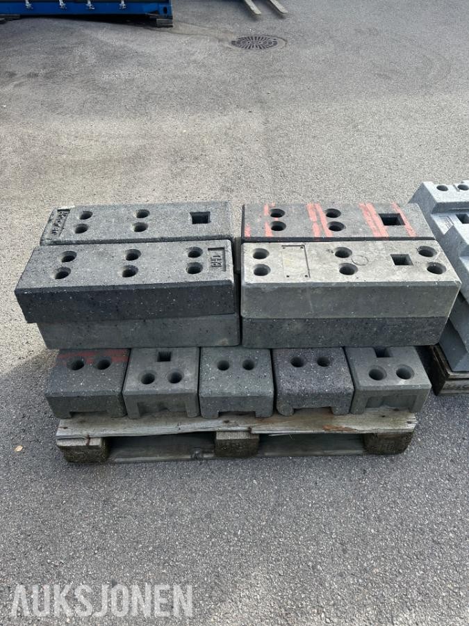 12 STK INSTANT Byggjerder Forsterket