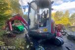 «2007 Neuson 38Z3 beltegraver – knekt bom – reparasjonsobjekt».