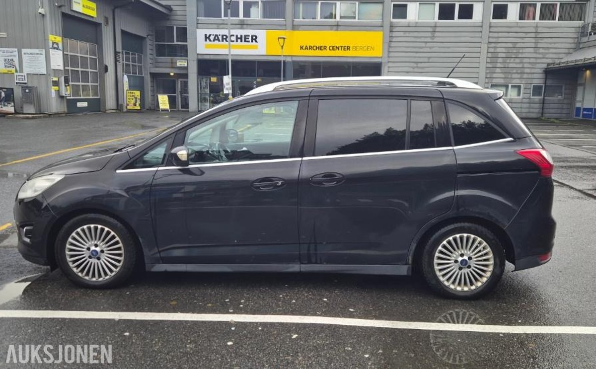 2011 FORD GRAND C-MAX 1.6 TDCi 116HK TITANIUM 7-SETER PANORAMA SOLTAK