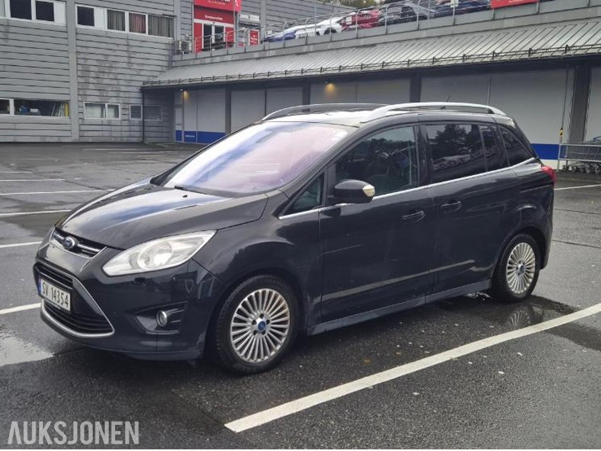 2011 FORD GRAND C-MAX 1.6 TDCi 116HK TITANIUM 7-SETER PANORAMA SOLTAK