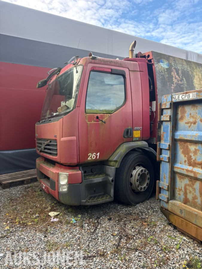 2007 Volvo FE-280 komprimatorbil - Rep.objekt - dele objekt