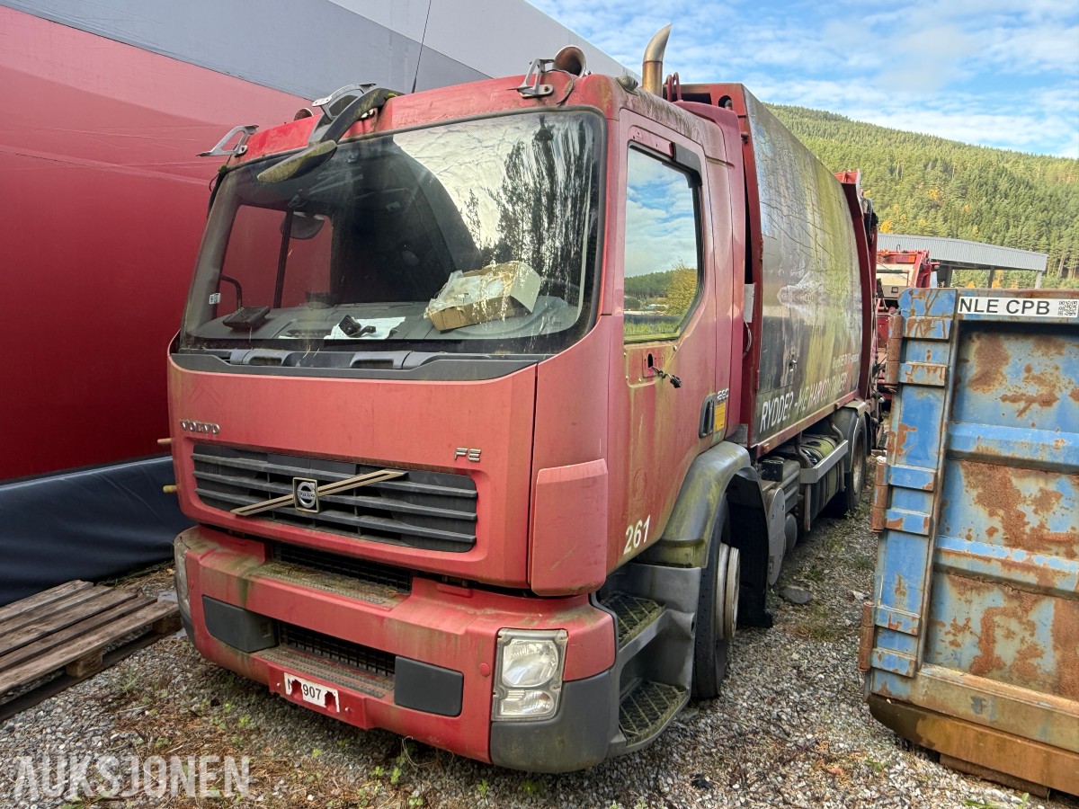2007 Volvo FE-280 komprimatorbil - Rep.objekt - dele objekt