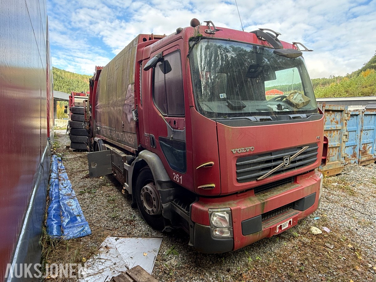 2007 Volvo FE-280 komprimatorbil - Rep.objekt - dele objekt