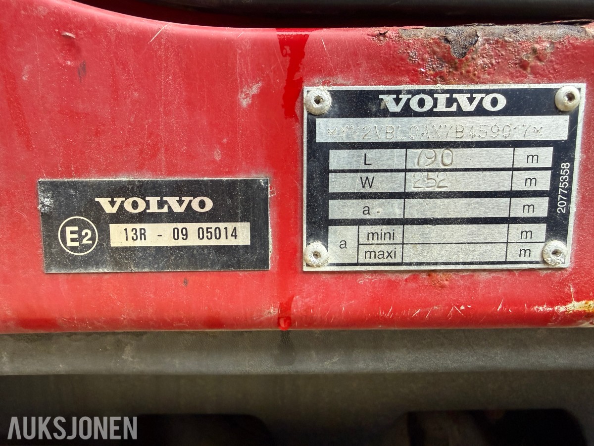 2007 Volvo FE-280 komprimatorbil - Rep.objekt - dele objekt