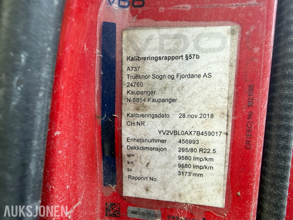 2007 Volvo FE-280 komprimatorbil - Rep.objekt - dele objekt