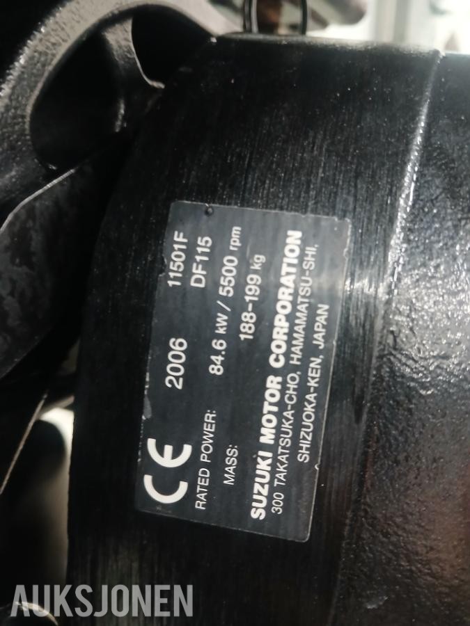 2006 Suzuki four Stroke 115 hk