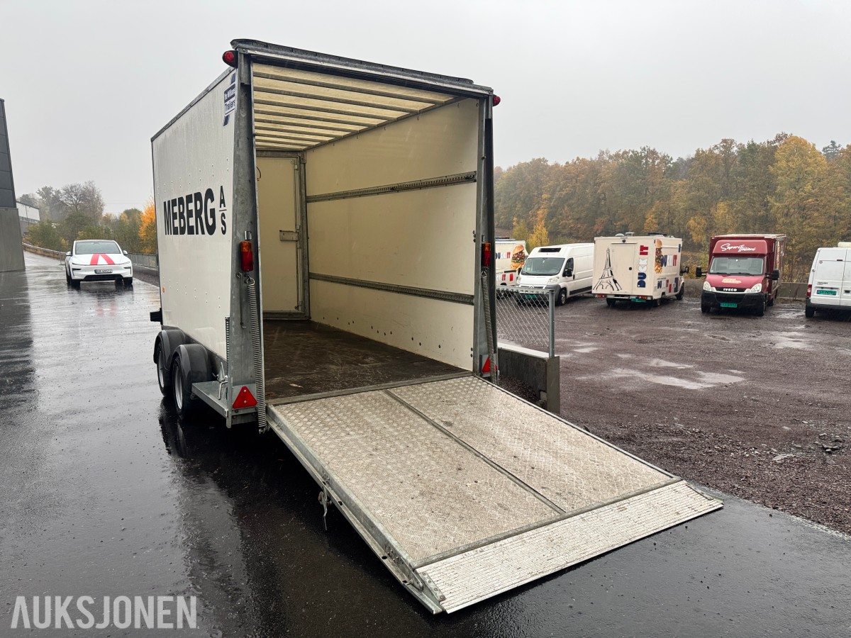 2022 Ifor Williams BV126G Skaphenger - 2390kg nyttelast 