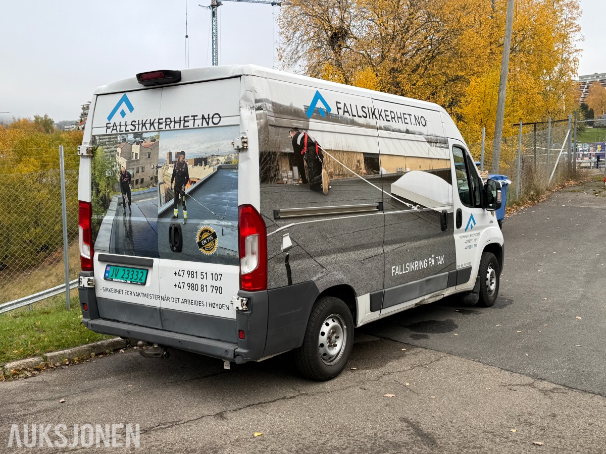 2016 FIAT DUCATO 2.3-131HK INNREDNING | HENGERFESTE | RYGGEKAMERA