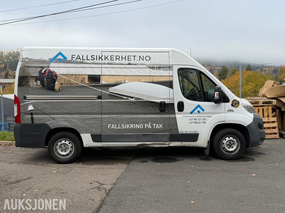 2016 FIAT DUCATO 2.3-131HK INNREDNING | HENGERFESTE | RYGGEKAMERA