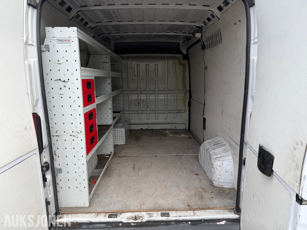 2016 FIAT DUCATO 2.3-131HK INNREDNING | HENGERFESTE | RYGGEKAMERA
