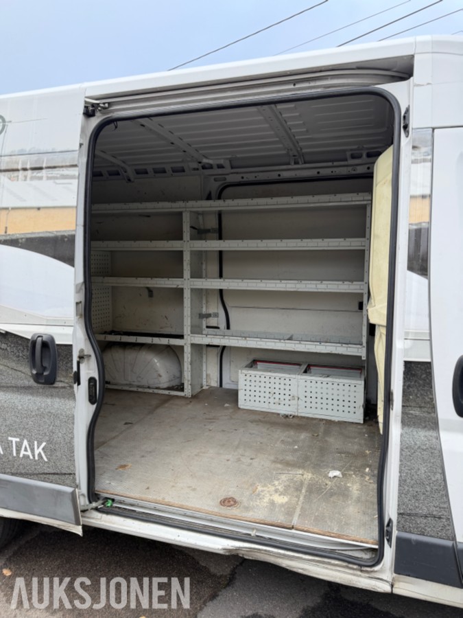 2016 FIAT DUCATO 2.3-131HK INNREDNING | HENGERFESTE | RYGGEKAMERA