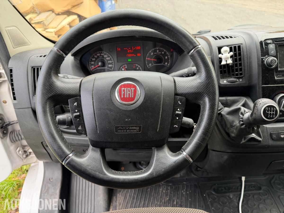 2016 FIAT DUCATO 2.3-131HK INNREDNING | HENGERFESTE | RYGGEKAMERA