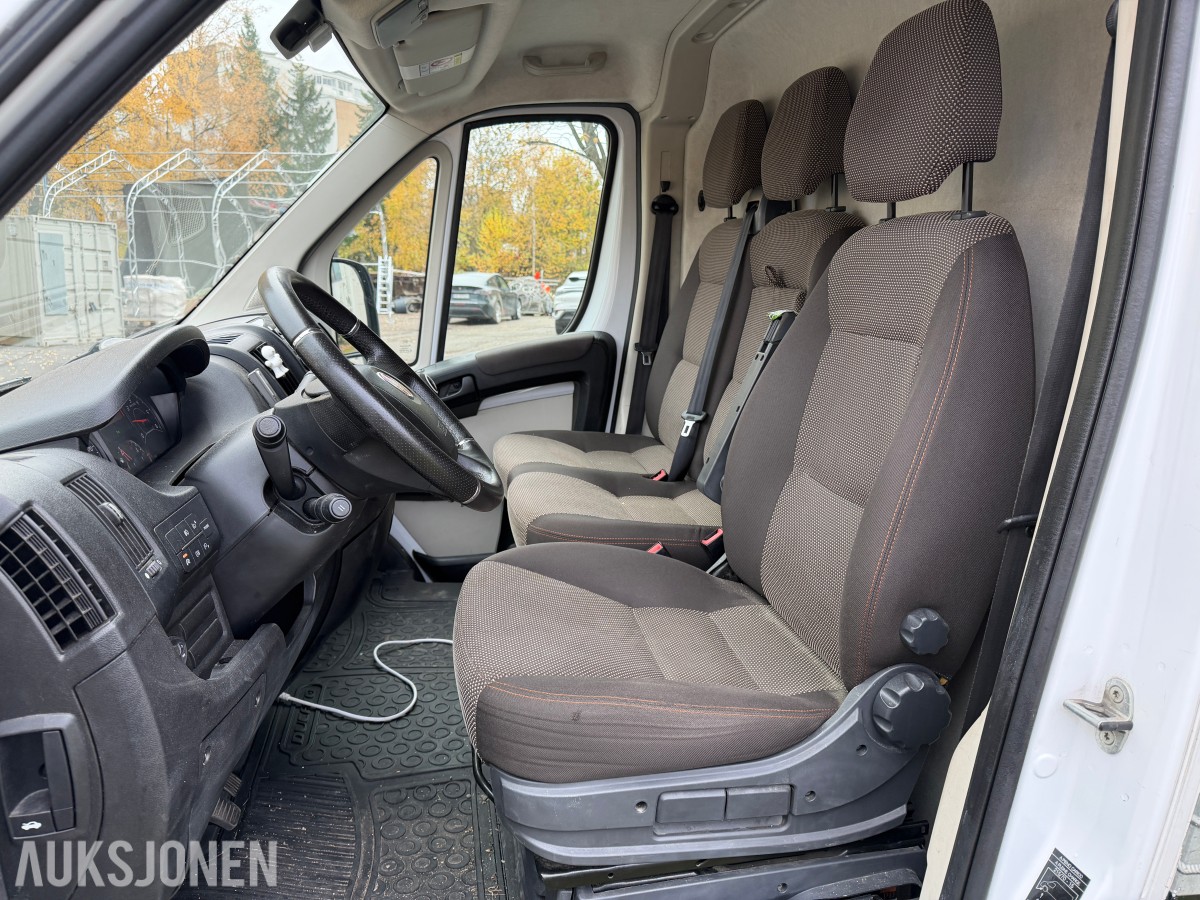 2016 FIAT DUCATO 2.3-131HK INNREDNING | HENGERFESTE | RYGGEKAMERA