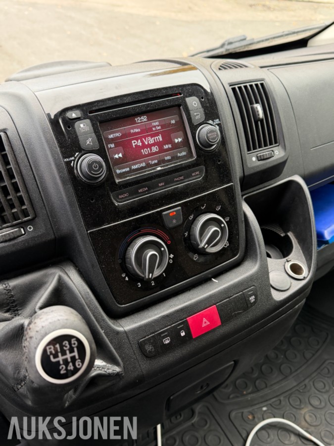 2016 FIAT DUCATO 2.3-131HK INNREDNING | HENGERFESTE | RYGGEKAMERA